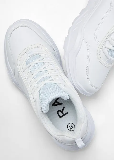 Chunky sneaker con suola leggera, bonprix