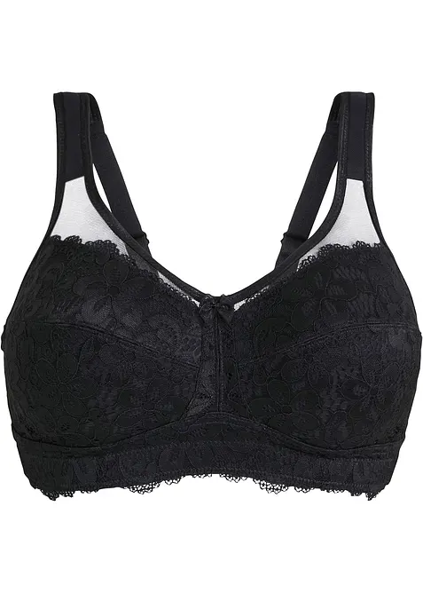 Reggiseno contenitivo senza ferretto con spalline imbottite, bonprix