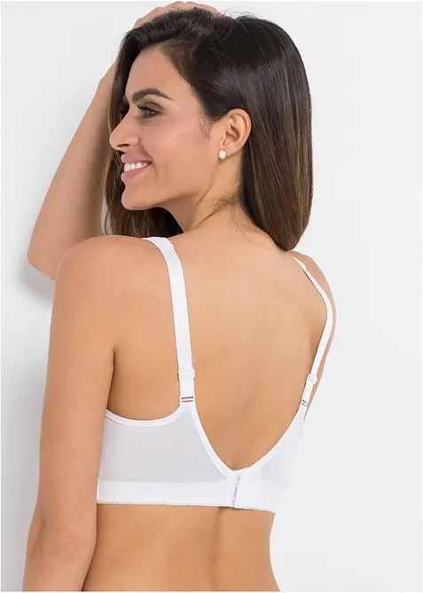 Reggiseno contenitivo senza ferretto con spalline imbottite, bonprix