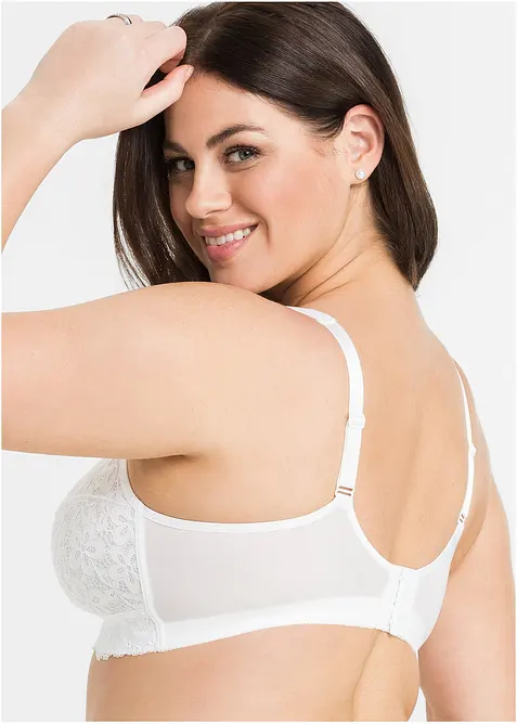 Reggiseno contenitivo senza ferretto con spalline imbottite, bonprix