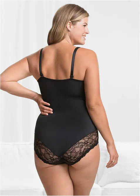 Body senza ferretto con pizzo delicato, bonprix