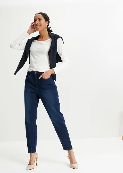 Maglia a maniche lunghe in puro cotone biologico, bonprix