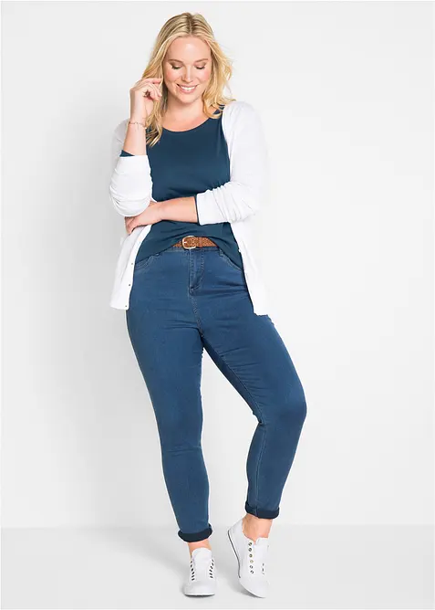 Maglia a maniche lunghe in puro cotone biologico, bonprix