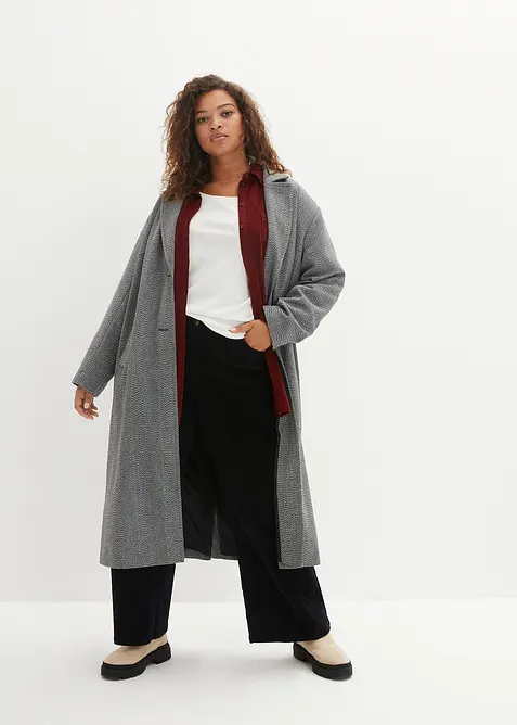 Maglia a maniche lunghe in puro cotone biologico, bonprix