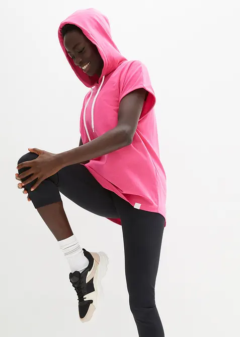 Felpa oversize con cappuccio, bonprix