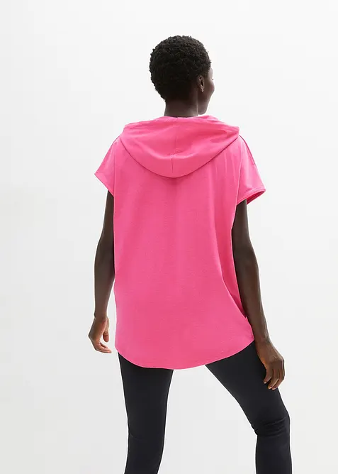 Felpa oversize con cappuccio, bonprix