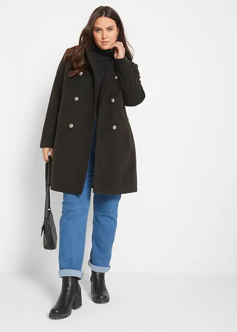 Jeans elasticizzati straight, vita media, bonprix