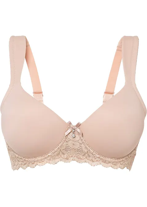Reggiseno con coppe preformate e spalline imbottite, bonprix