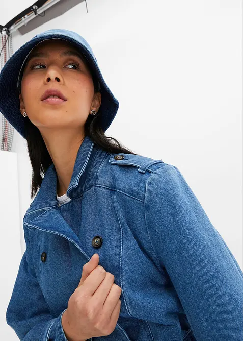 Trench in denim, bonprix