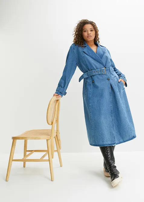 Trench in denim, bonprix