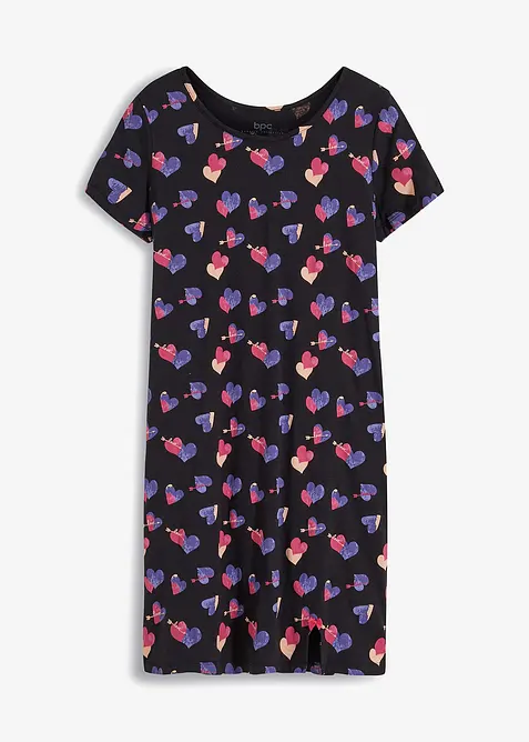 Camicia da notte corta in puro cotone biologico, bonprix