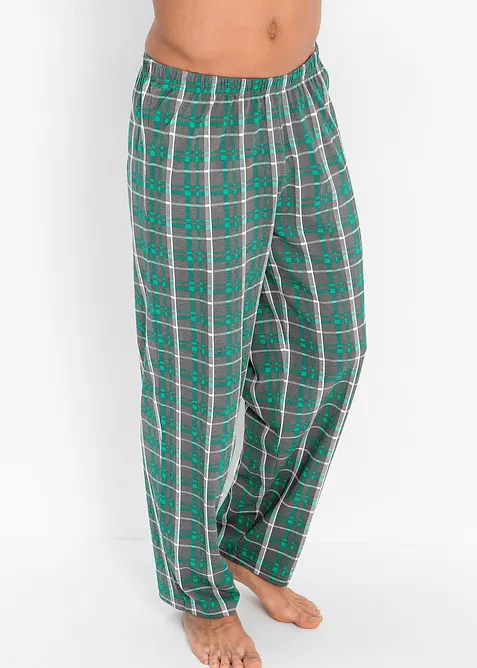 Pigiama a maniche lunghe in puro cotone, bonprix