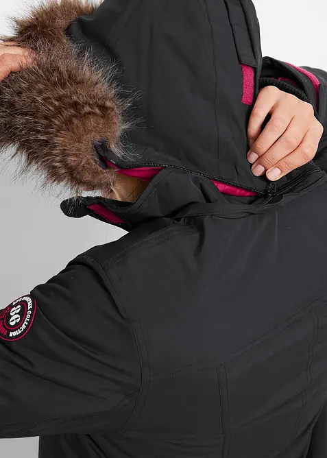 Parka tecnico imbottito impermeabile, bonprix