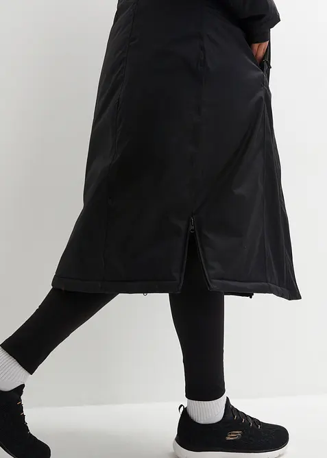 Giubbotto outdoor con pelliccia sintetica, impermeabile, bonprix