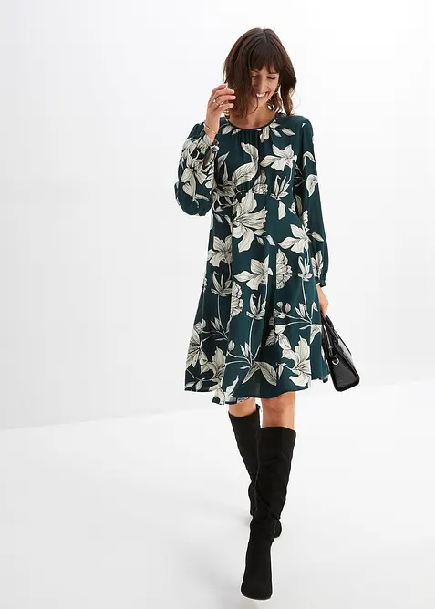 Abito vaporoso in viscosa, bonprix