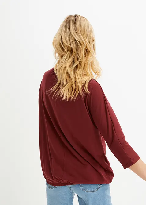Maglia oversize in misto viscosa, bonprix