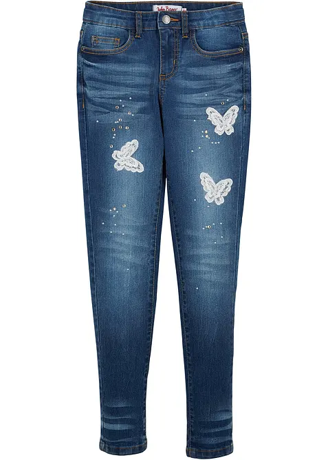 Jeans skinny, vita media, bonprix