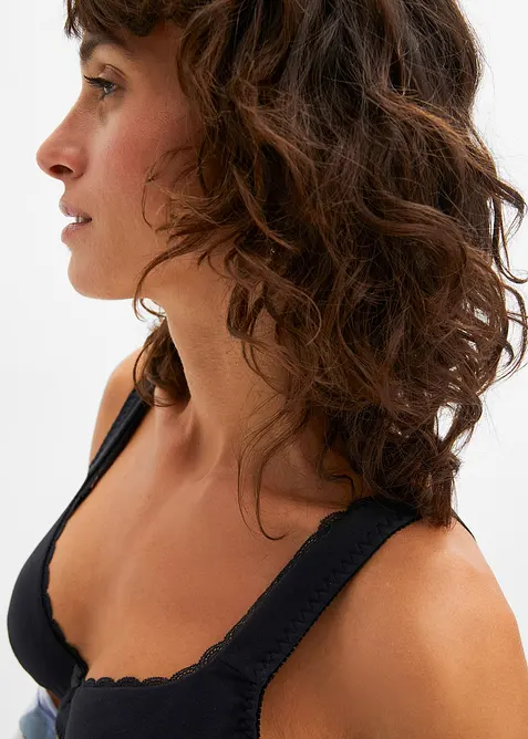 Reggiseno con ferretto e cotone biologico morbido (pacco da 3), bonprix