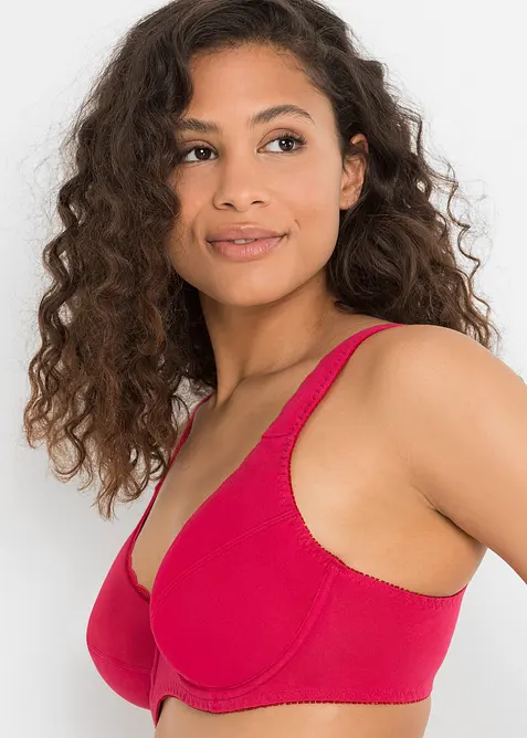 Reggiseno con ferretto e cotone biologico morbido (pacco da 3), bonprix