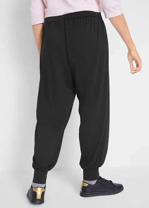 Pantaloni alla turca con fascia interna in silicone, bonprix