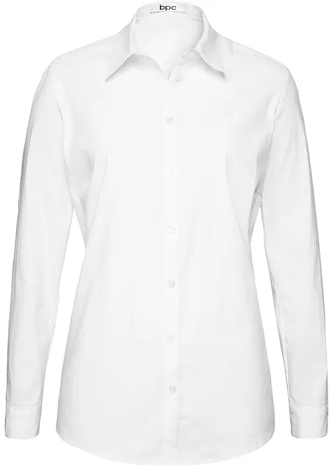 Camicia elasticizzata a maniche lunghe, bonprix