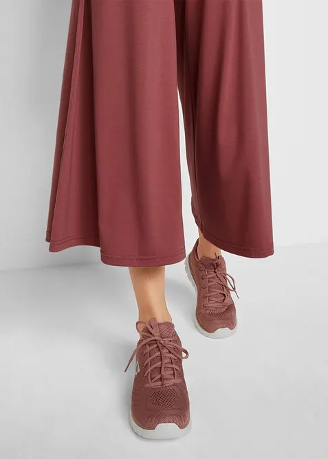 Pantaloni culotte loungewear con gambe larghe, bonprix