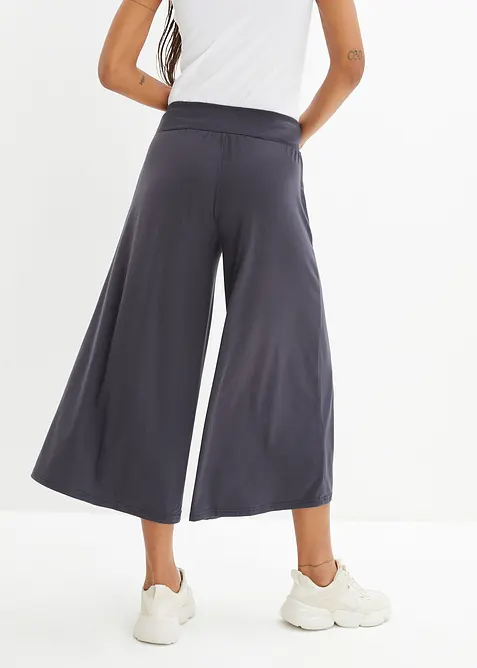 Pantaloni culotte loungewear con gambe larghe, bonprix