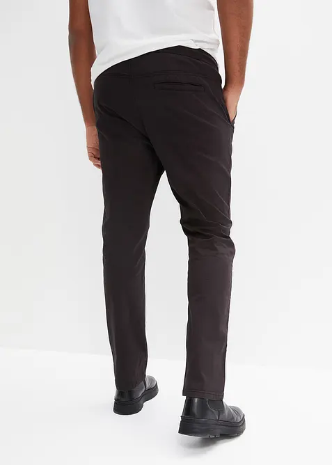 Pantaloni elasticizzati con elastico in vita regular fit, straight, bonprix