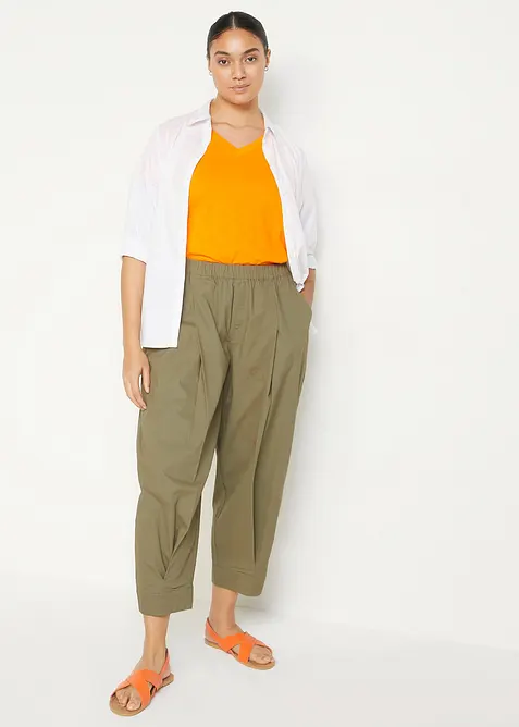 T-shirt in puro cotone, bonprix