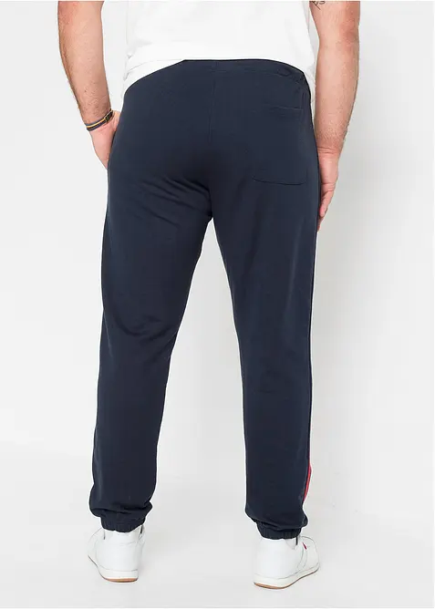 Pantaloni da jogging con dettagli a contrasto, bonprix