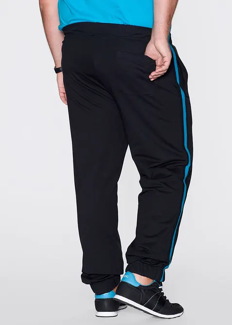 Pantaloni da jogging con dettagli a contrasto, bonprix