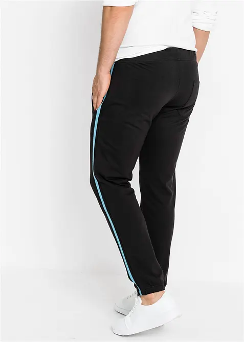 Pantaloni da jogging con dettagli a contrasto, bonprix