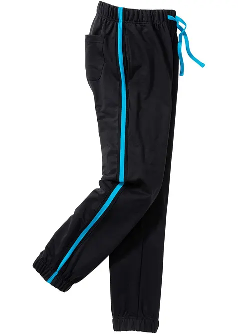 Pantaloni da jogging con dettagli a contrasto, bonprix