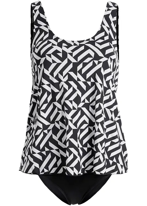 Costume intero stile tankini, bonprix