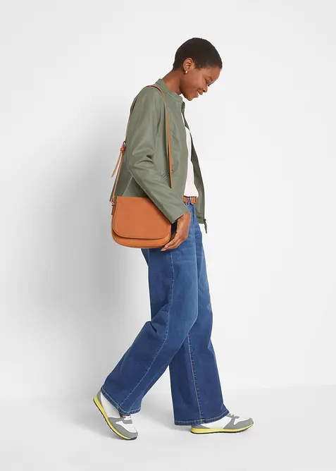 Giacca in similpelle di pura viscosa, bonprix