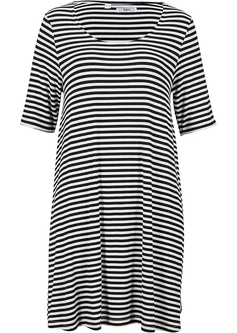 Maglia lunga in misto viscosa, bonprix