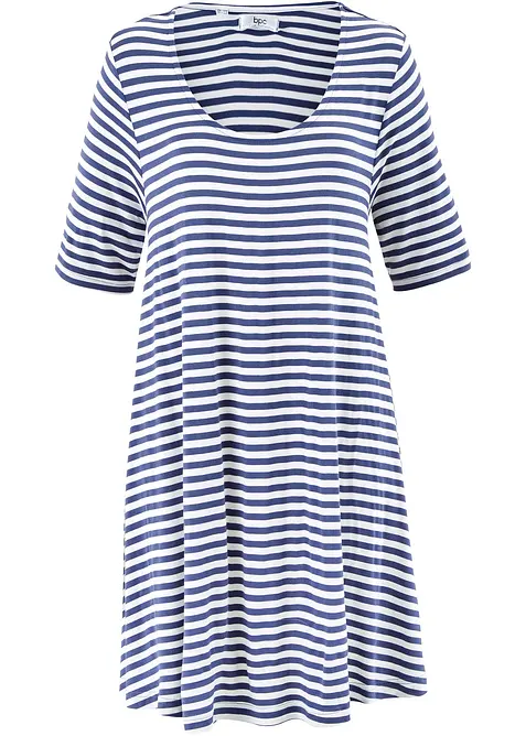 Maglia lunga in misto viscosa, bonprix