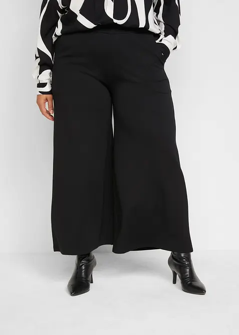 Pantaloni culotte in misto viscosa, bonprix