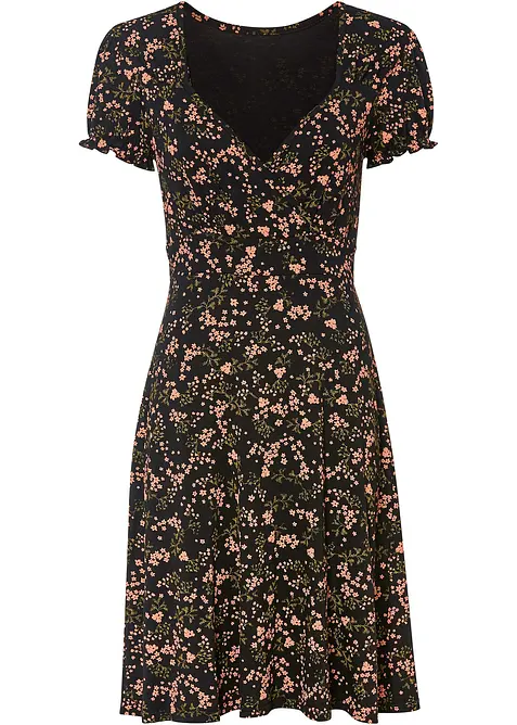 Abito in jersey di misto viscosa, bonprix