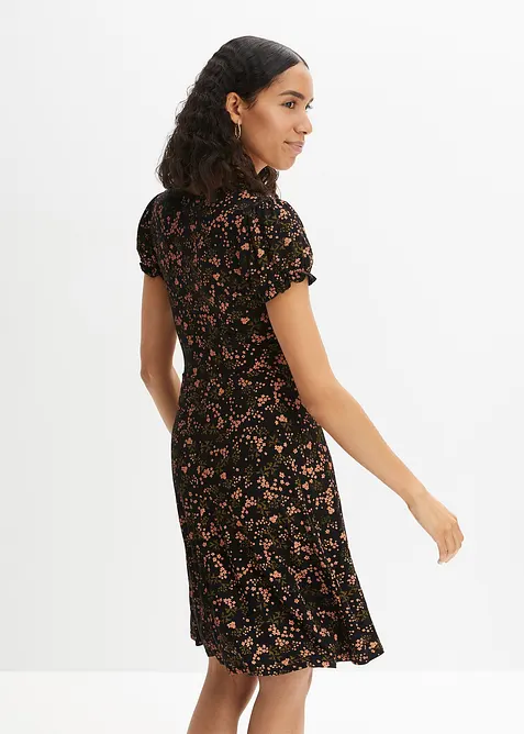 Abito in jersey di misto viscosa, bonprix