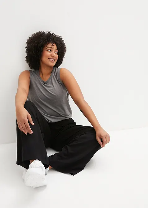 Pantaloni da jogging in misto cotone, bonprix