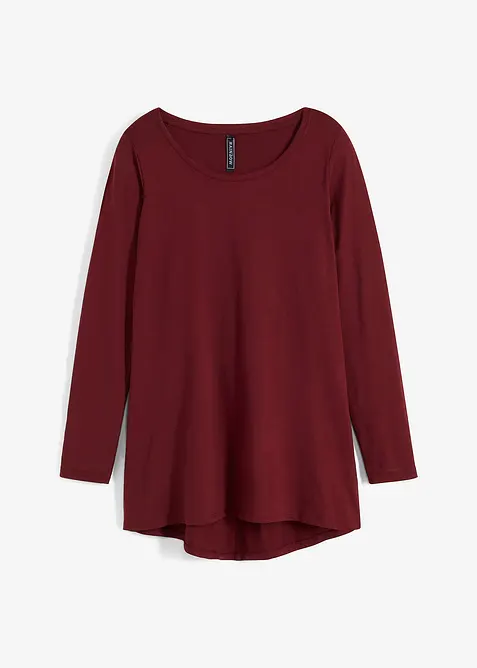 Maglia a maniche lunghe in puro cotone, bonprix