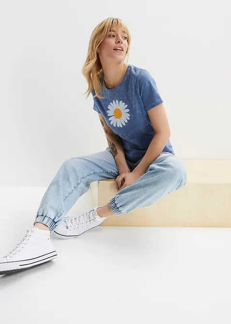 T-shirt in puro cotone biologico, bonprix