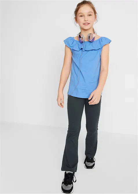 Jazzpants in misto cotone biologico elasticizzato, bonprix