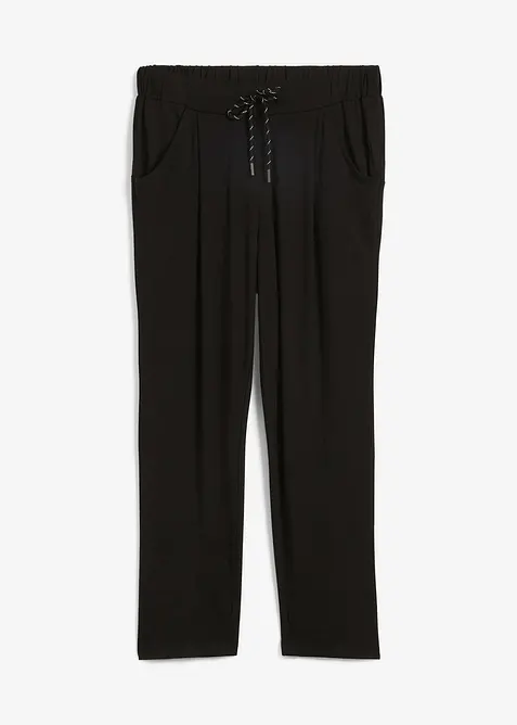 Pantaloni sportivi in viscosa, lunghezza 7/8, bonprix