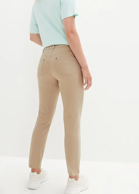 Pantaloni cropped a vita alta, bonprix