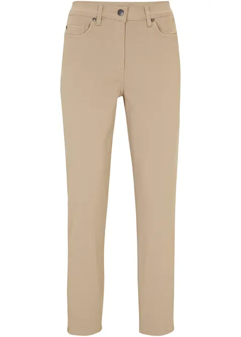 Pantaloni cropped a vita alta, bonprix