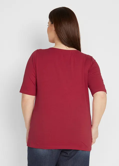 Maglia con scollo a barca, bonprix