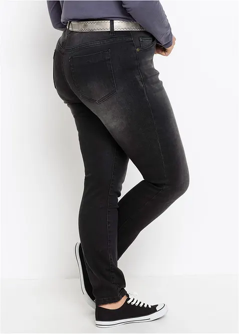 Jeans modellanti slim fit, vita alta, bonprix