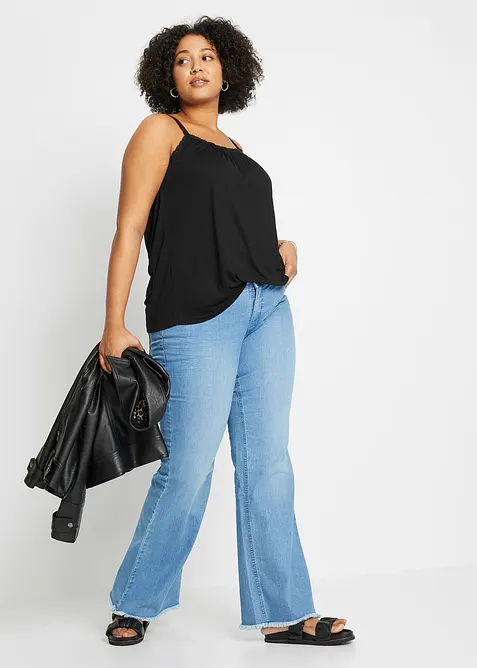 Top in viscosa fluente, bonprix